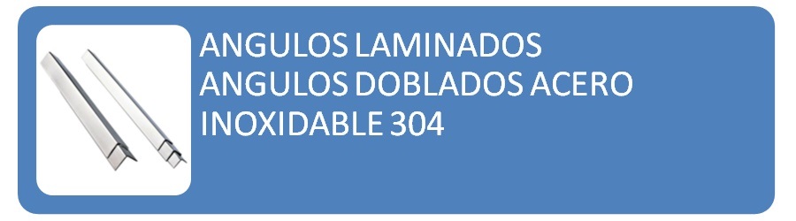 "Angulo Laminado Inoxidable"